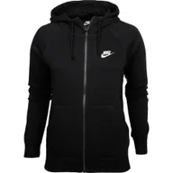 Bluzy sportowe damskie - Bluza sportowa damska Nike Essentials Hoodie FZ FLC - miniaturka - grafika 1