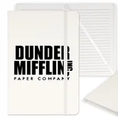 Notesy i bloczki - NOTES PLANER NOTATNIK Cytaty OFFICE A5 BIAŁY WZORY - miniaturka - grafika 1