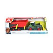 Samochody i pojazdy dla dzieci - Dickie Traktor z przyczepą 65cm Happy Fendt ABC 204119000 - miniaturka - grafika 1