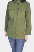 Kurtki damskie - WRANGLER FIELD JACKET DUSTY OLIVE KURTKA - miniaturka - grafika 1