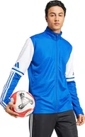 Bluzy męskie - Bluza męska adidas Squadra 25 Training niebiesko-biała JD2980 L - miniaturka - grafika 1
