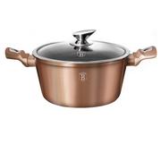 Garnki - GARNEK GRANITOWY 24cm BERLINGER HAUS ROSE GOLD BH-1515 - miniaturka - grafika 1