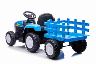 Traktor Z Przyczepą New Holland T7 Niebieski - Tory, garaże, parkingi - miniaturka - grafika 3