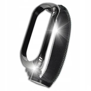 STALOWA BRANSOLETA PASEK DO XIAOMI MI BAND 5 - Akcesoria do smartwatchy - miniaturka - grafika 1