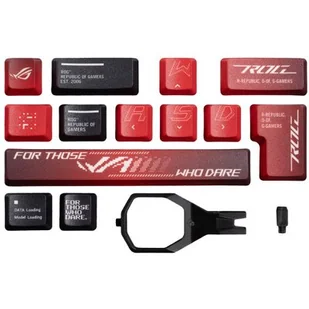 Klawisze ASUS ROG Dye-Sub PBT 90MP03RA-BAUA00 - Akcesoria do komputerów stacjonarnych - miniaturka - grafika 1