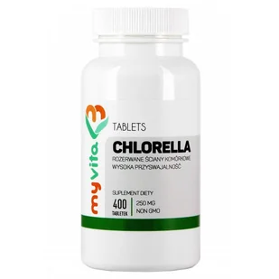 MyVita Chlorella 400tab(250mg) - Suplementy diety - miniaturka - grafika 1