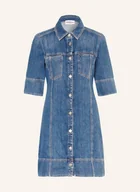 Moda i Uroda OUTLET - Marella Sukienka Jeansowa blau - miniaturka - grafika 1