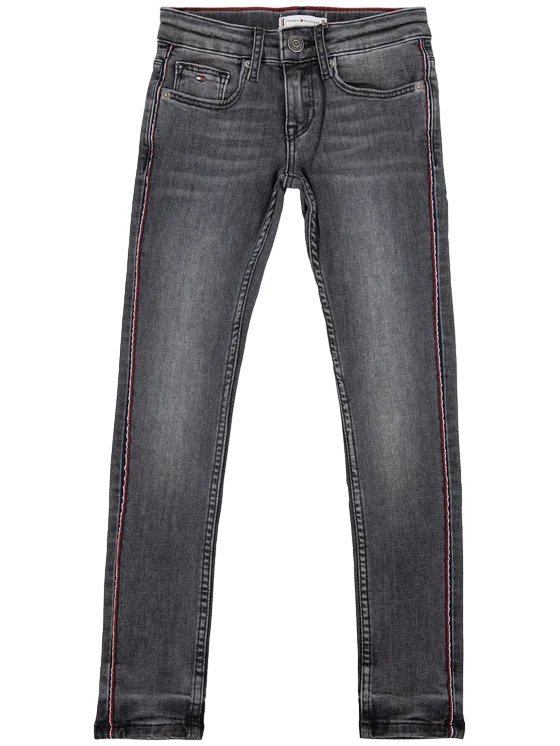 Spodnie Tommy Hilfiger Nora Skinny Roqst jeansy dziewczęce-128