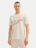 Koszulki męskie - BOSS T-Shirt Beetle 50542048 Beżowy Regular Fit - miniaturka - grafika 1