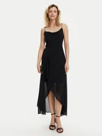 Sukienki - Morgan Sukienka koktajlowa 251-REMA Granatowy Slim Fit - miniaturka - grafika 1