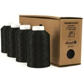 Akcesoria i części do maszyn do szycia - Łucznik zestaw 4 nici do szycia elastyczne owerlok - miniaturka - grafika 1