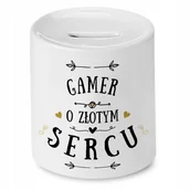 Skarbonki - Dla Gamera Skarbonka na Urodziny na Prezent z Nadrukiem ze Zdjęciem + Opakowanie na prezent (wzór 02) - miniaturka - grafika 1