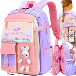 LEKKI PLECAK SZKOLNY DLA DZIEWCZYNKI 1 2 3 KLASA – KOMFORTOWY TORNISTER Z KRÓLICZKIEM RÓŻOWY DLA UCZENNICY + ORGANIZACJA + EBOOK-1 - Plecaki szkolne i tornistry LEKKI PLECAK SZKOLNY DLA DZIEWCZYNKI 1 2 3 KLASA – KOMFORTOWY TORNISTER Z KRÓLICZKIEM RÓŻOWY DLA UCZENNICY + ORGANIZACJA + EBOOK-1 - Plecaki szkolne i tornistry - miniaturka - grafika 1