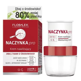 Flos-Lek Naczynka Pro - Krem nawilżający (eco zestaw) 50ml - Kremy do twarzy - miniaturka - grafika 2