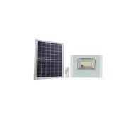 Lampy ogrodowe - LED Zewnętrzny naświetlacz solarny LED/16W/3,2V IP65 4000K + pilot - miniaturka - grafika 1