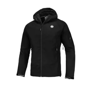 Pit Bull Kurtka Rockfish 2 Softshell Black - Kurtki i kamizelki sportowe męskie - miniaturka - grafika 1