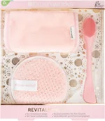 Kosmetyki do demakijażu - Brushworks Revitalising Face Set - zestaw do pielęgnacji skóry - miniaturka - grafika 1