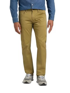 Spodnie męskie - Lee Dżinsy "Daren Zip Fly Ammonite" - Regular fit - w kolorze musztardowym - grafika 1