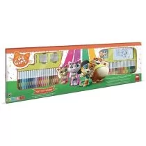 44 koty Kreatywne Pisaki Mega Zestaw 60szt Nowa - Gry planszowe - miniaturka - grafika 1