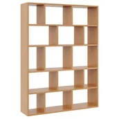 Regały - Otwarty Regał Na Książki W Kolorze Olcha Wiszący Lub Stojący C3-P09 - miniaturka - grafika 1