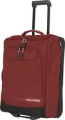 Akcesoria podróżnicze - Torba podróżna na kółkach S Travelite Kick Off czerwona - miniaturka - grafika 1