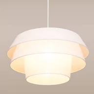 Lampy sufitowe - Britop LAMPA wisząca AMAR 160950104 abażurowa OPRAWA okrągły ZWIS loft biały - miniaturka - grafika 1