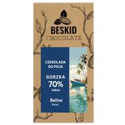 Kakao i czekolada - Beskid Chocolate czekolada pitna GORZKA 70% Belize Peini 200g - miniaturka - grafika 1