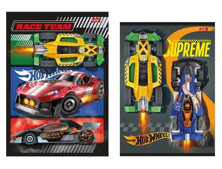 Zeszyt A4 32k kratka Hot Wheels Majewski
