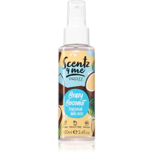 Yardley Scentz 4 Me Crazy Coconut mgiełka do ciała dla kobiet 100 ml - Wody i perfumy damskie - miniaturka - grafika 1