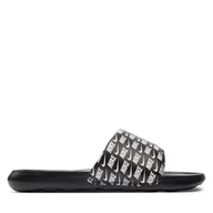 Klapki i japonki męskie - Klapki Nike Victori One Slide Print CN9678 006 Czarny - miniaturka - grafika 1