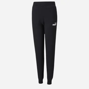 Młodzieżowe spodnie dresowe ocieplane polarowe dla dziewczynki Puma Ess Sweatpants Fl Cl G 58703801 140 cm Czarne (4063697161269) - Spodnie i spodenki dla dziewczynek - miniaturka - grafika 1