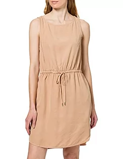 Sukienki - Vila Sukienka damska Violenna Listi S/L Dress/Su, Humus, 38 PL - grafika 1