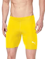 Spodenki męskie - PUMA Puma Liga Baselayer Short Tight męskie spodnie, Cyber Yellow, L 655924 - miniaturka - grafika 1