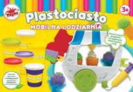 Akcesoria rzeźbiarskie - Brimarex Masa plastyczna Plastociasto Lodziarnia na kółkach - miniaturka - grafika 1