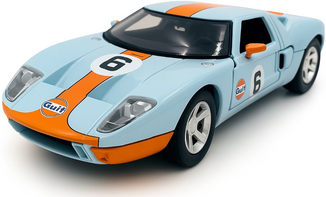 Ford GT Concept with GULF Livery model 1:24 Motormax 79641