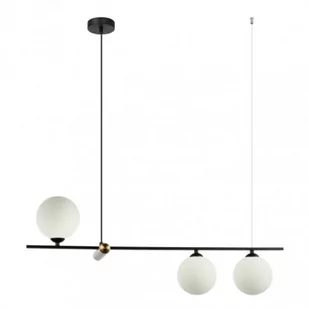 Italux Barletta lampa wisząca 3-punktowa czarna PND-76540-3-BK PND-76540-3-BK - Lampy sufitowe - miniaturka - grafika 1