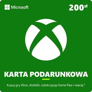 Microsoft Xbox Live 200 zł - Kody i doładowania cyfrowe - miniaturka - grafika 1
