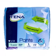 Pieluchy dla dorosłych - SCA Tena SCA HYGIENE PRODUCTS SP. Z O.O. Pants Super Majtki chłonne rozmiar L, 12 sztuk - miniaturka - grafika 1