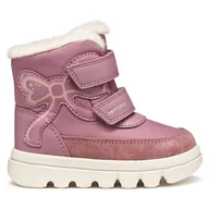 Buty dla dziewczynek - Kozaki Geox B Willaboom B A B565AA 0FU22 C8025 S Różowy - miniaturka - grafika 1