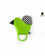 Zabawki sensoryczne - Black Plum – kontrastowa zabawka sensoryczna Ptaszek Marzyciel - miniaturka - grafika 1