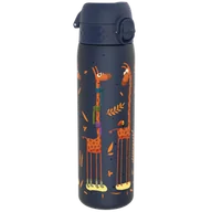 Bidony dla dzieci - Butelka ION8 BPA Free I8RF500PNGIRAF Giraffes - miniaturka - grafika 1