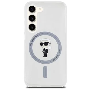 Karl Lagerfeld KLHMS23SHFCKNOT S23 S911 transparent hardcase IML Ikonik MagSafe - Etui i futerały do telefonów - miniaturka - grafika 11