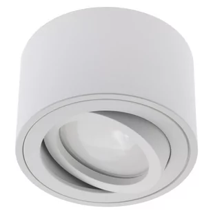 Oprawa Natynkowa Halogenowa Spot Tuba Ruchoma Amat-S Okrągła Biała 50Mm Lumiled - Oprawy, klosze i abażury - miniaturka - grafika 1
