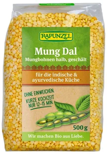 Rapunzel Fasola mung obrana połówki na dal 500 g Bio - żywność - Ziarna i nasiona roślin strączkowych - miniaturka - grafika 1