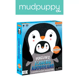 Mudpuppy Pingwiny na górze lodowej - Gry planszowe - miniaturka - grafika 1