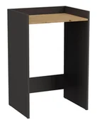 Szafki łazienkowe - Łazienkowa szafka na pralkę antracyt + dąb artisan B1-E16 - miniaturka - grafika 1