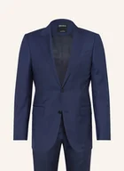 Moda i Uroda OUTLET - Zegna Garnitur Extra Slim Fit blau - miniaturka - grafika 1