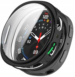 Etui Tech-Protect Defense do Samsung Galaxy Watch 8 44mm Black - Akcesoria do smartwatchy - miniaturka - grafika 1