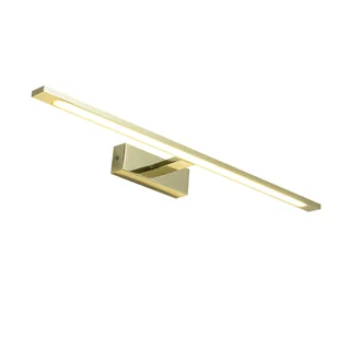 Kinkiet ISLA LED duży 20W CCT 3000/4000/6000K IP44 - złoty - Lampy ścienne - miniaturka - grafika 1
