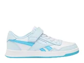 Buty dla dziewczynek - Buty dziecięce Reebok 100248685 COURT ADVANCE ELASTI Białe - miniaturka - grafika 1